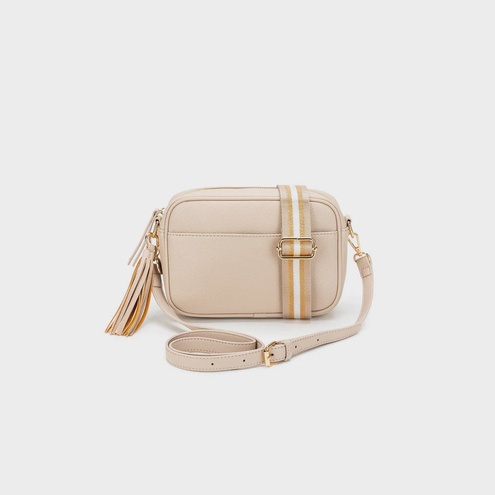 Indie Oatmeal Crossbody Bag