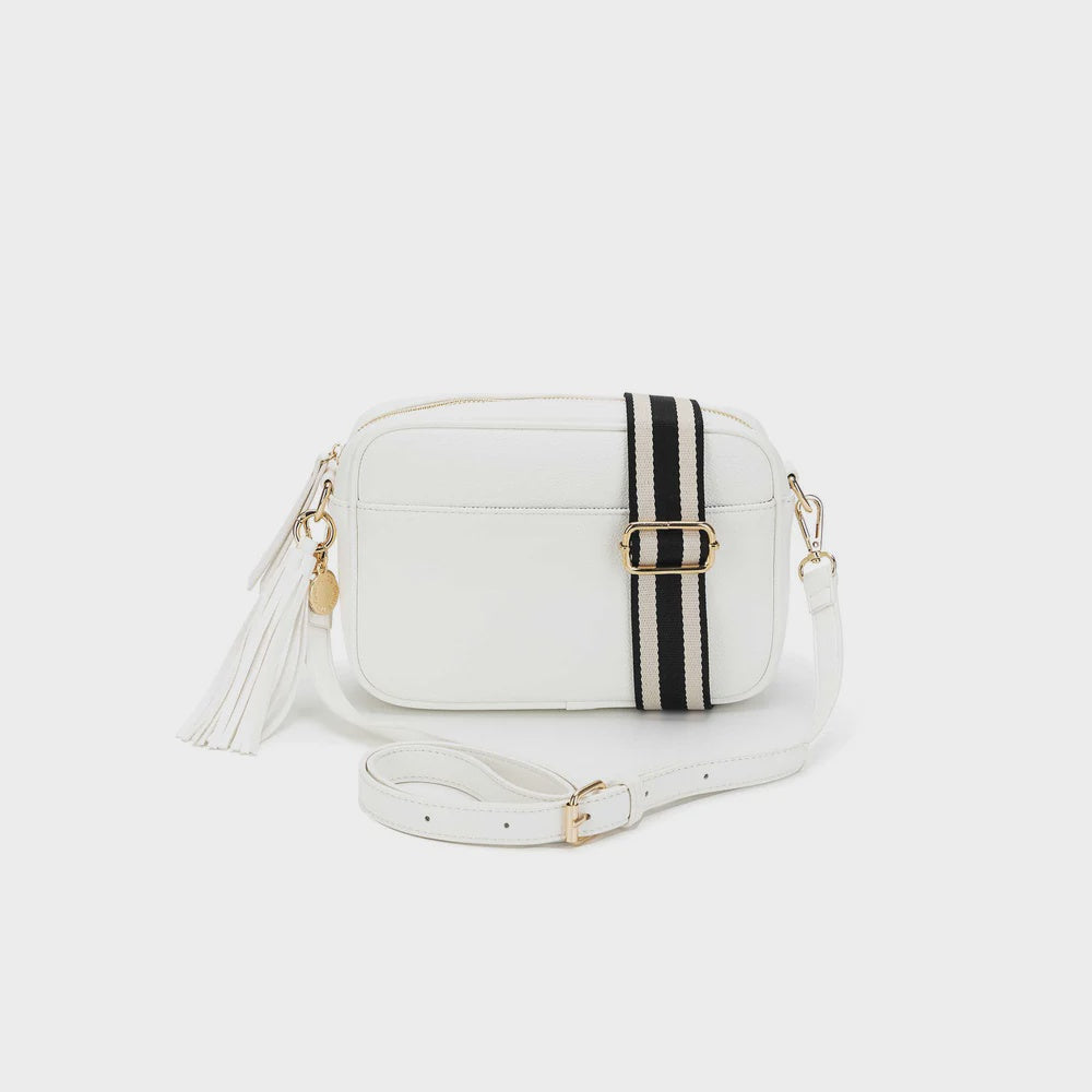 Indie White Crossbody Bag