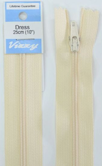 25cm Calico Zipper