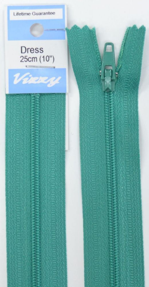 25cm Sea Mist Zipper