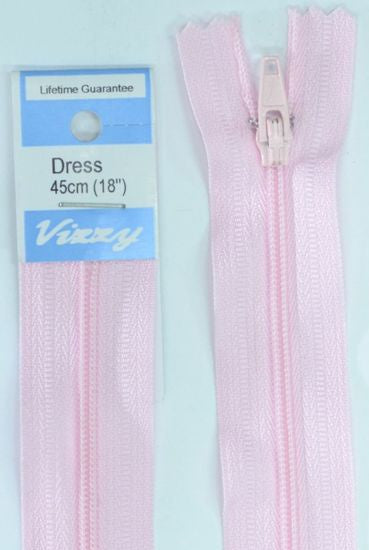 45cm Baby Pink Zipper