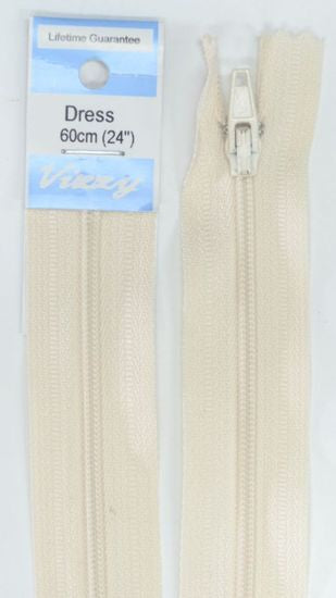 60cm Linen Zipper