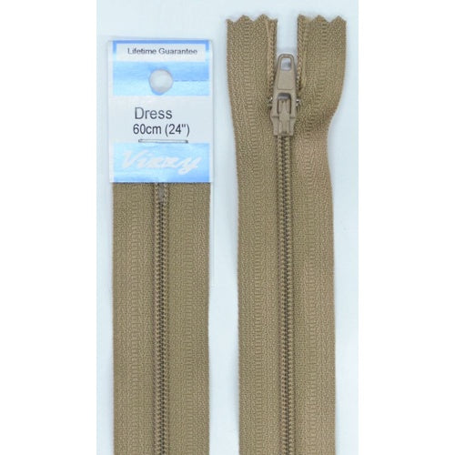 60cm Camel Zipper