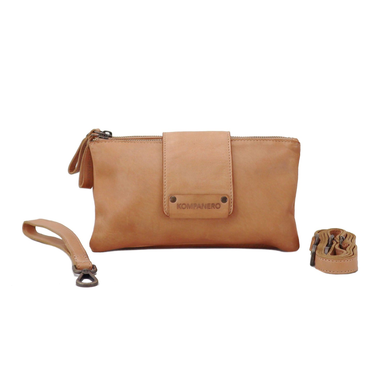 Jonah Crossbody Bag - Taupe