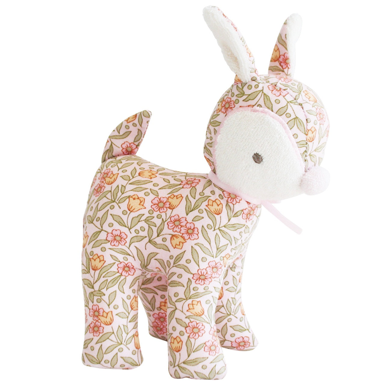 Baby Deer Rattle Blossom Lily Pink