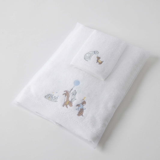 Puppy Play Towel & Washer Set