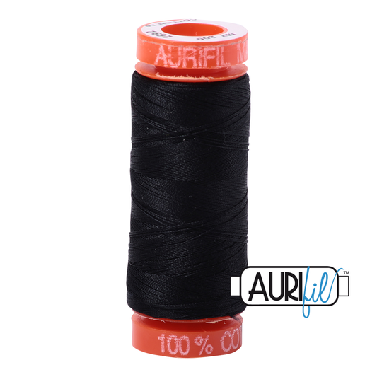 Aurifil Cotton Thread - Black