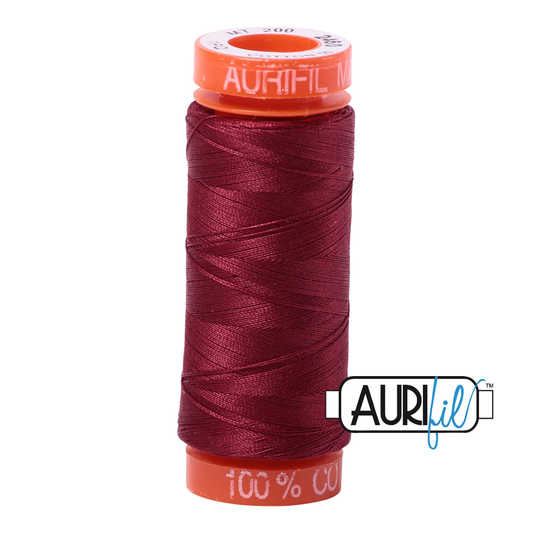 Aurifil Cotton Thread - Dark Carmine Red