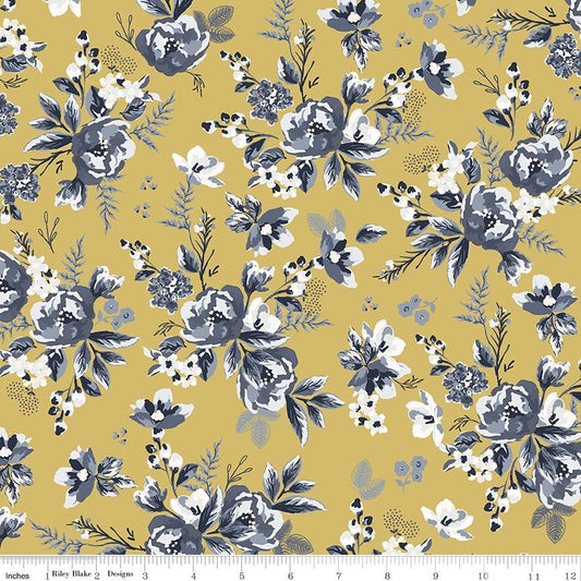 Gingham Foundry Floral  Honey