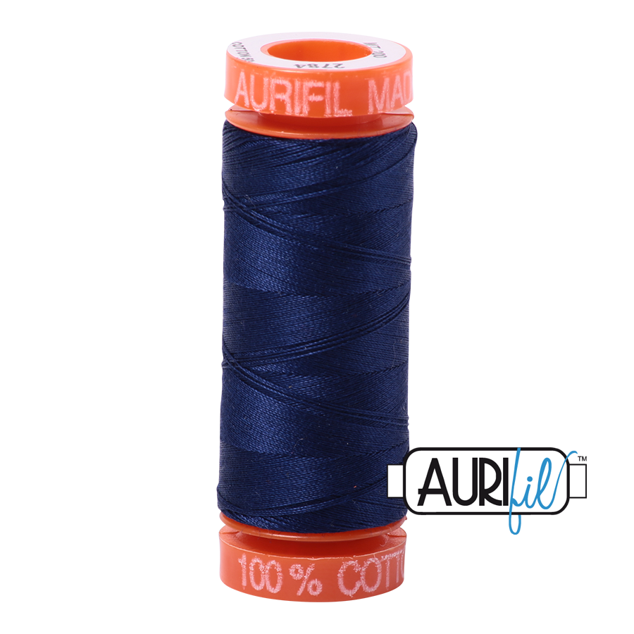 Aurifil Cotton Thread - Dark Navy