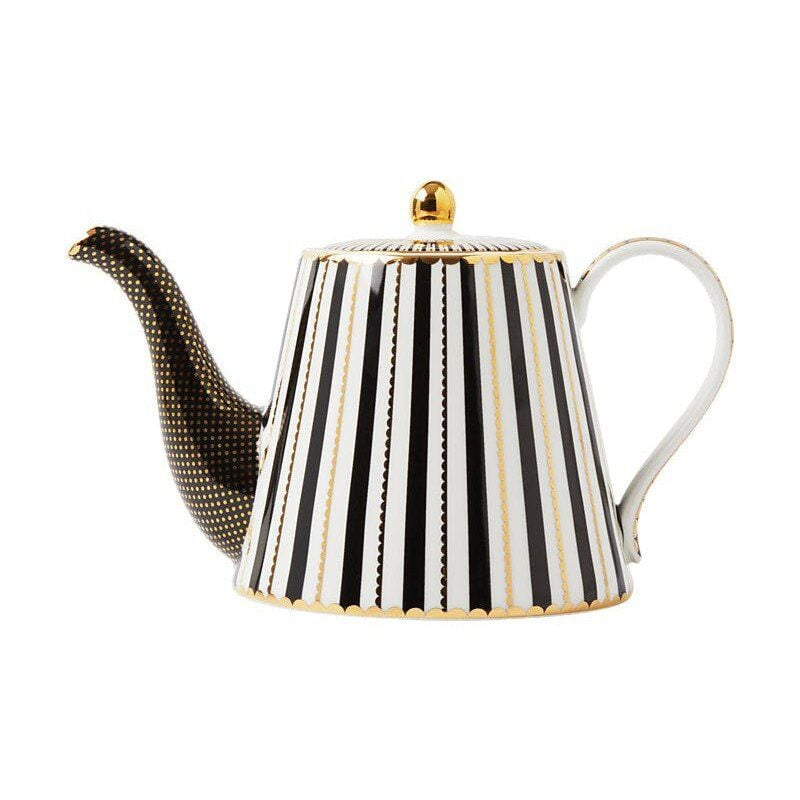Teas & C's Regency Teapot With Infuser 1lt Black