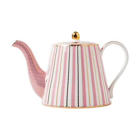 Teas & C's Regency Teapot With Infuser 1lt Pink