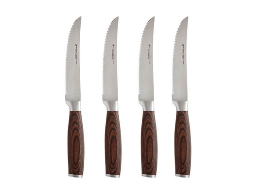 Stanton Steak Knife Set 4pc Wood