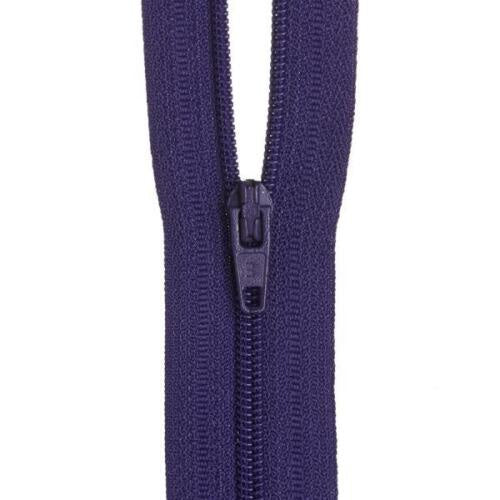 15cm Deep Purple Dress Zipper
