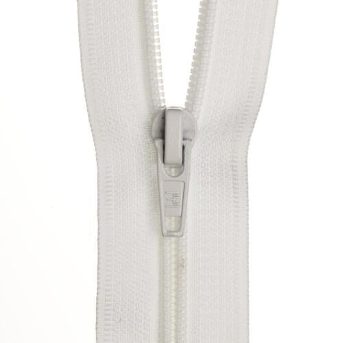 20cm White Dress Zipper